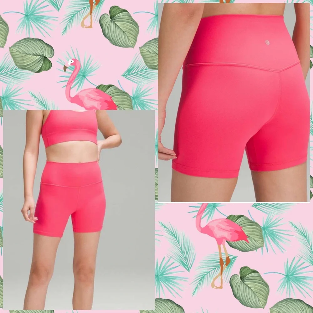 Lululemon Align High-Rise Short 6" Lip Gloss NWT SIZE 6 shorts 💄 - Picture 1 of 6